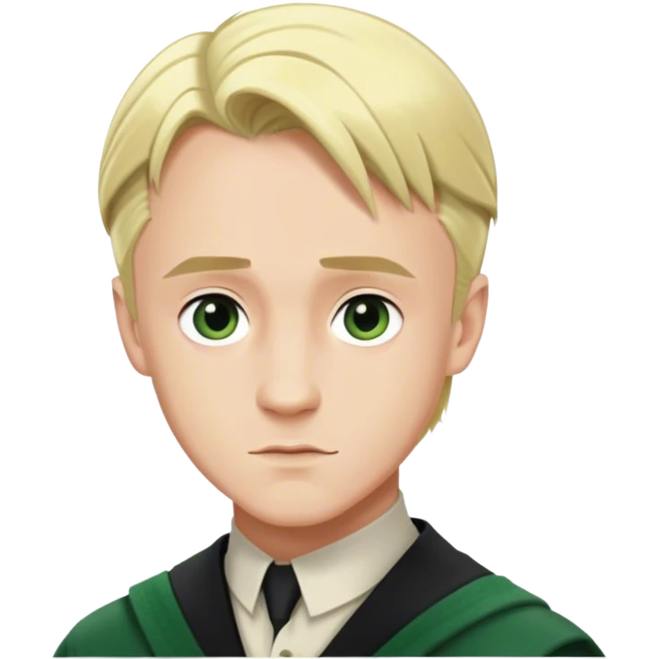 Draco malfoy but gay  emoji