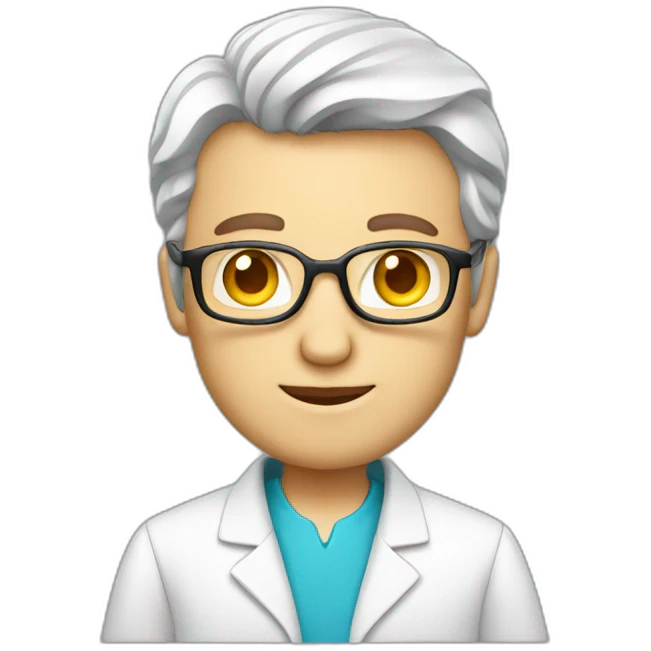 computer scientist caucasian man emoji