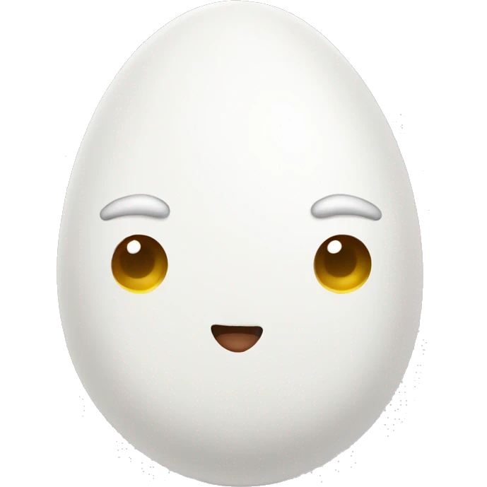 White eggs emoji