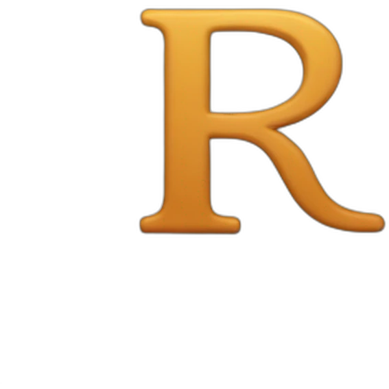 Letter r emoji