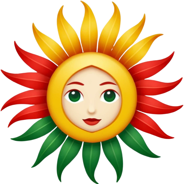 Kürdistan bayrağı  emoji