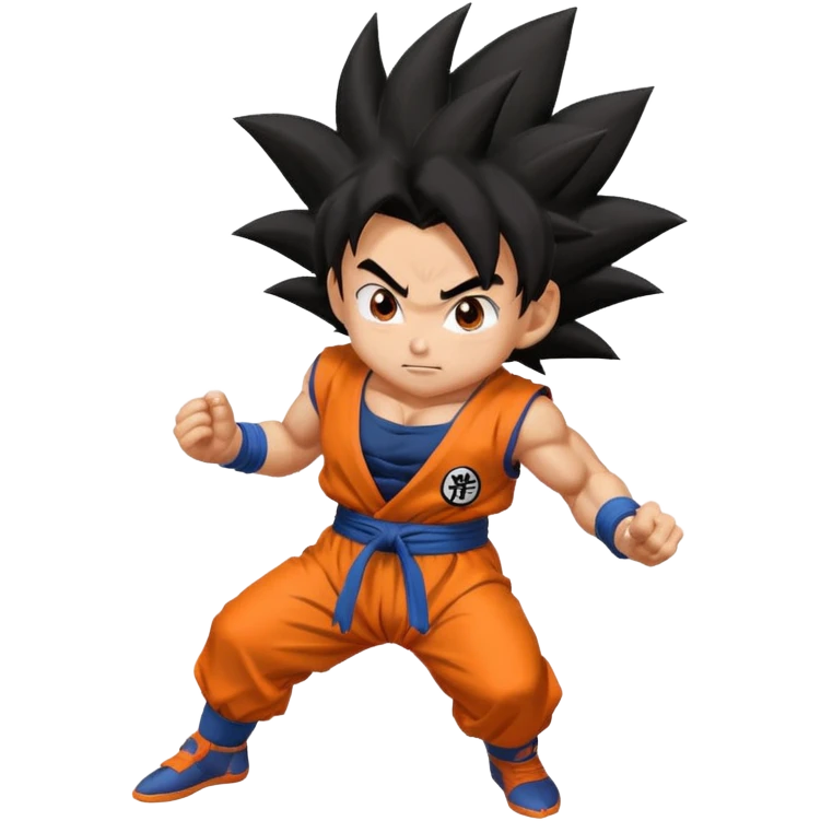 Goku run away  emoji
