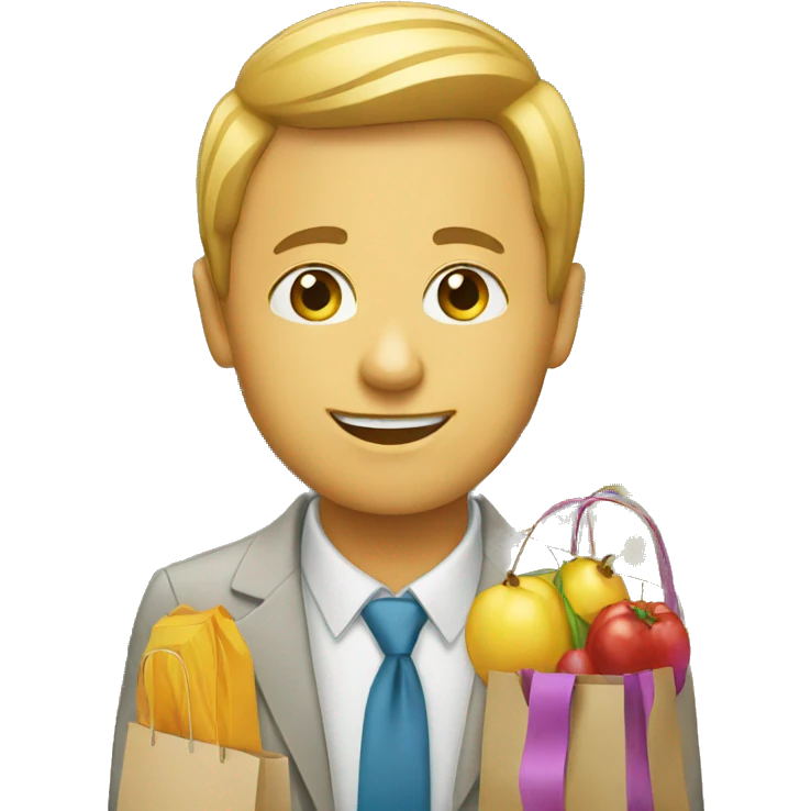 smart shopping emoji
