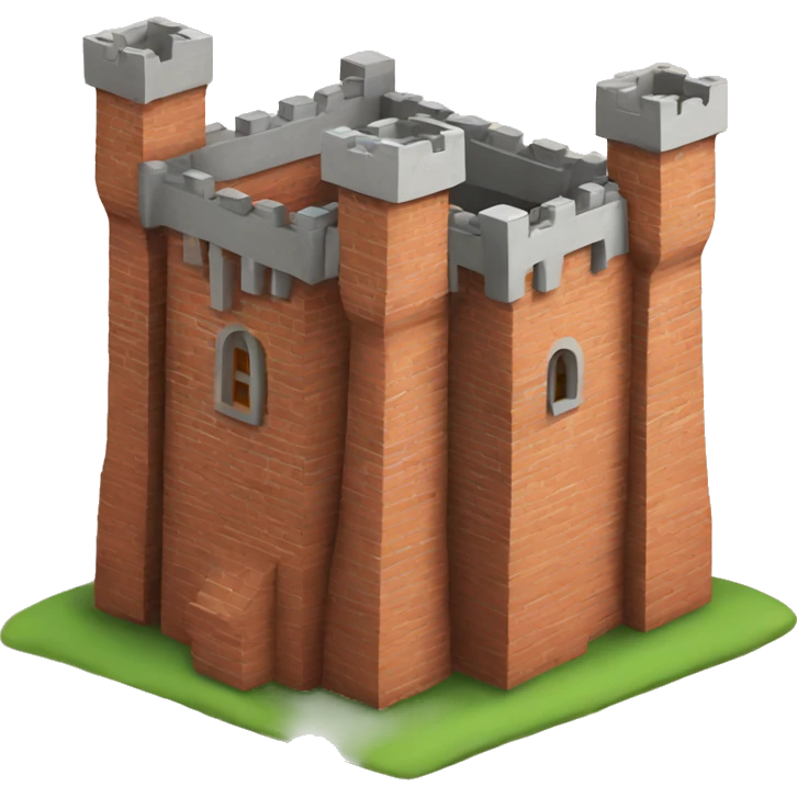 Brick castle emoji