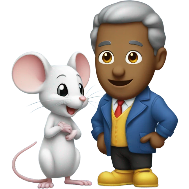 Mouse with donald emoji