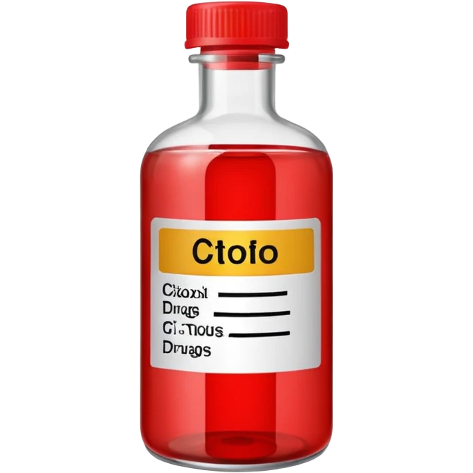 citotoxic drugs emoji