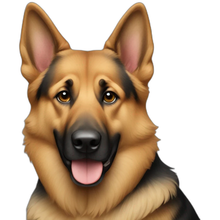 Berger allemand  emoji