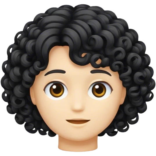Wig emoji