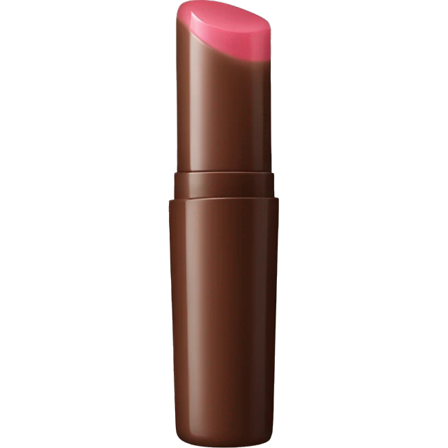 brown tube of lipgloss emoji