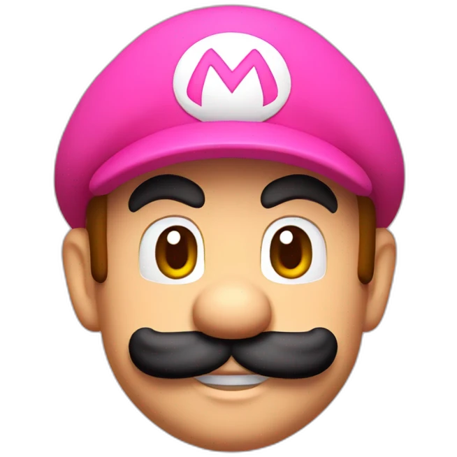 mario Pink emoji