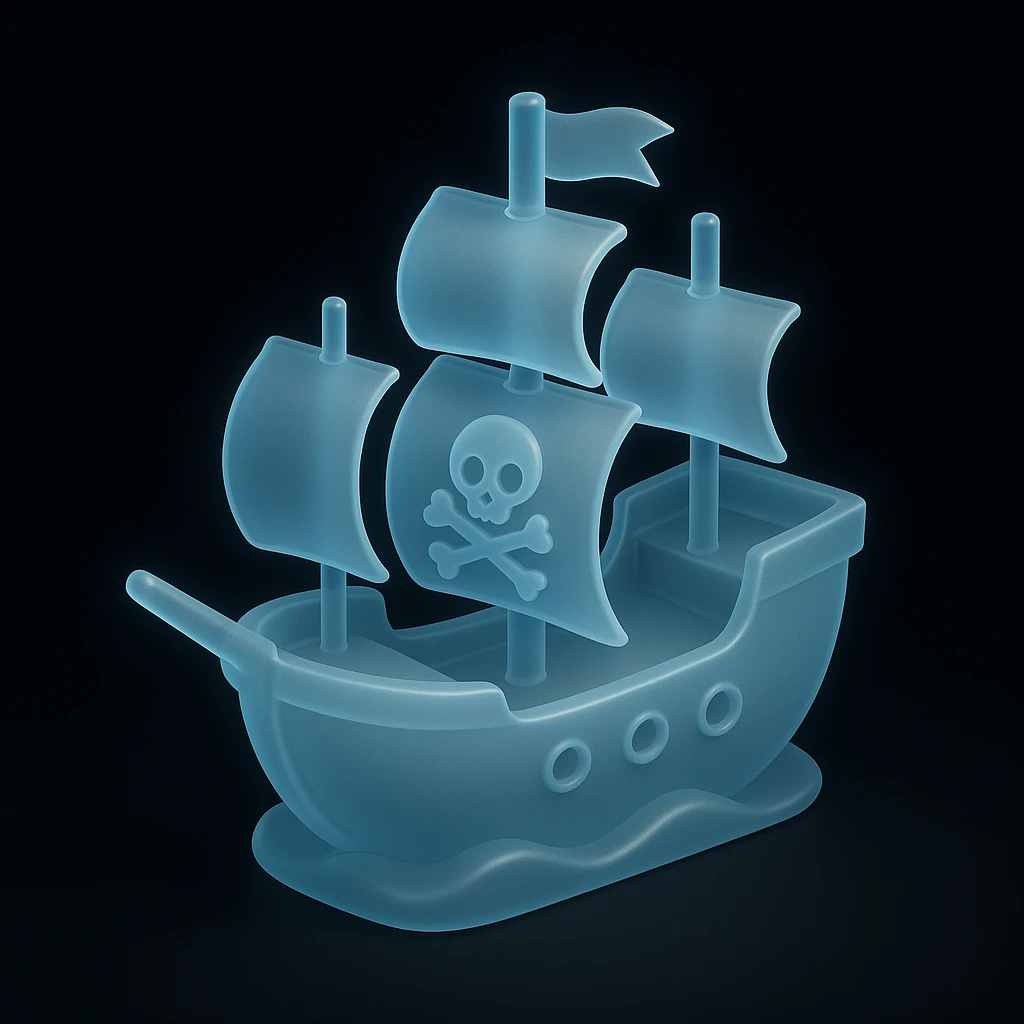 pirate ship emoji