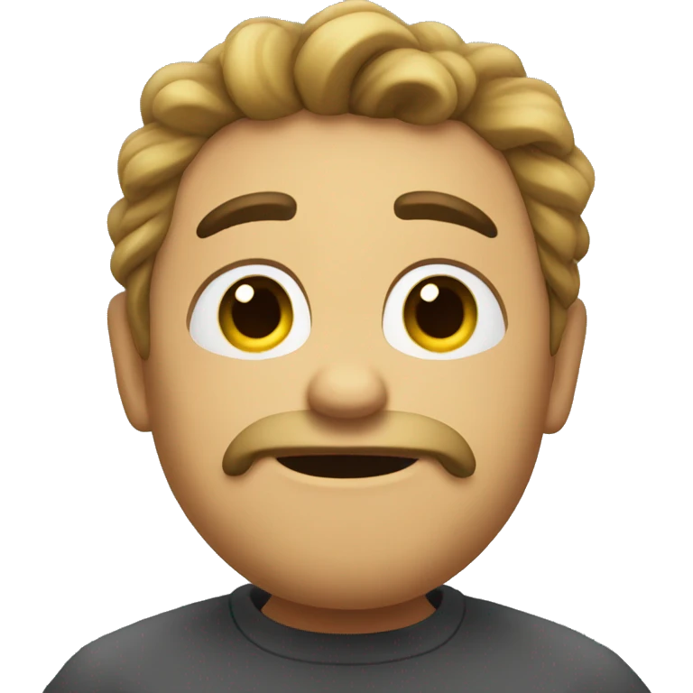 Shrug emoji but with my face on it emoji