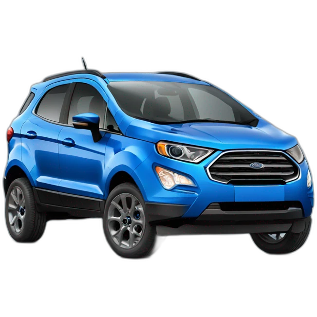 Ford ecosport blue emoji