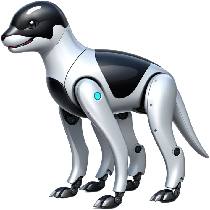 orca robot dog emoji