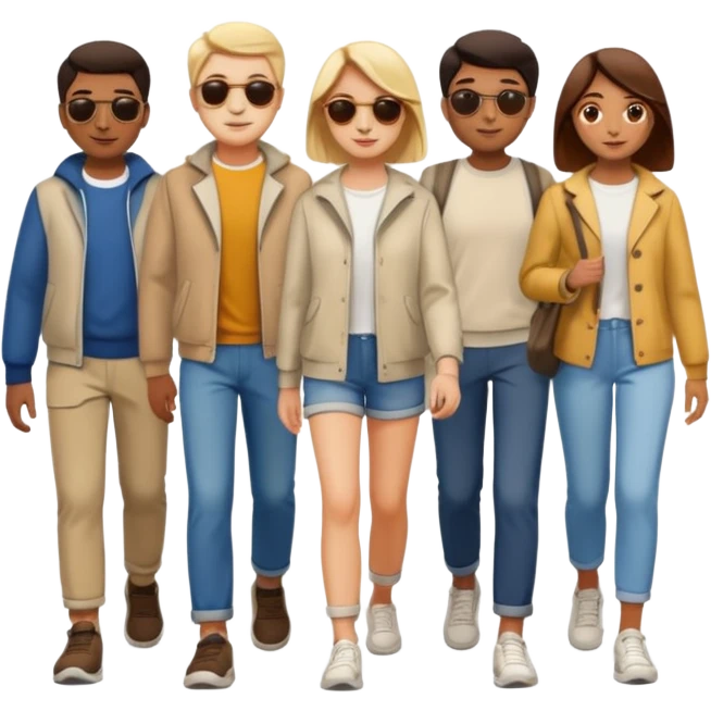 a Footpath on a park and people are walking  emoji