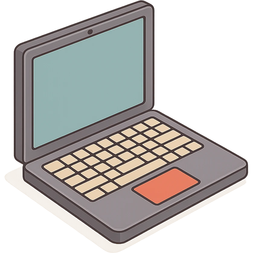 remove my laptop emoji