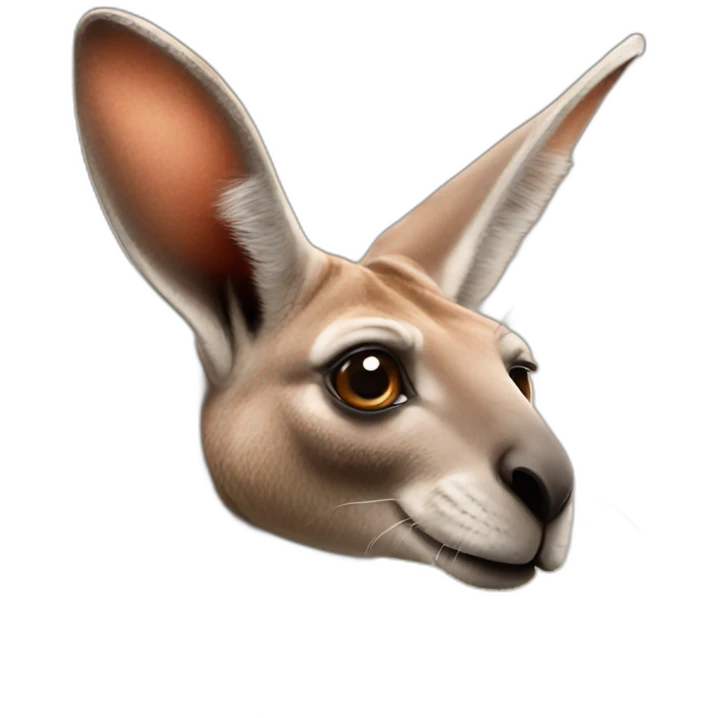 Kangaroo with wings emoji