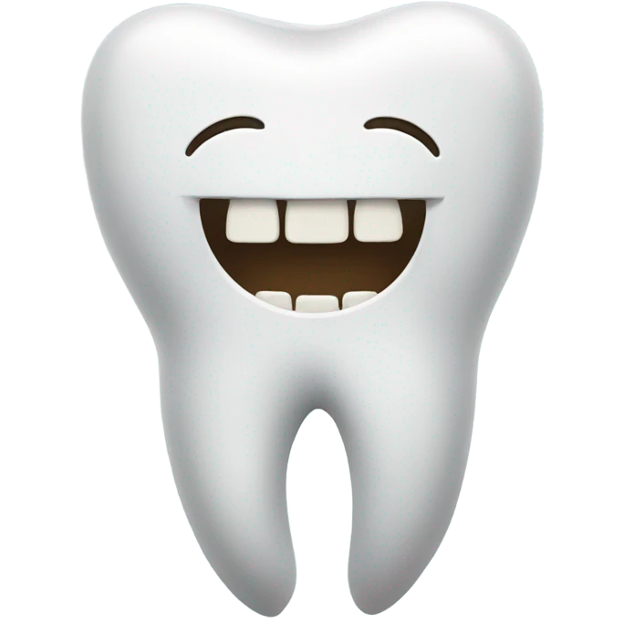 Tooth that is a dentist emoji