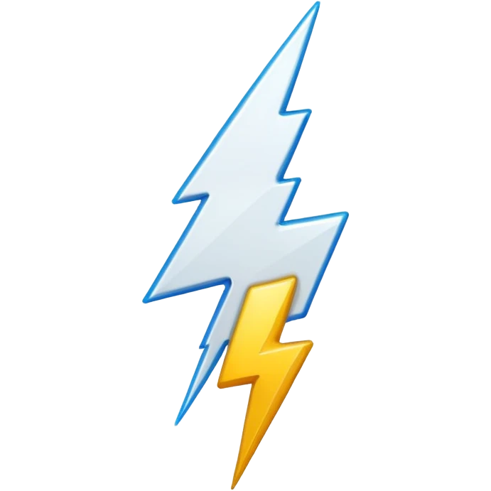 lighting bolt emoji