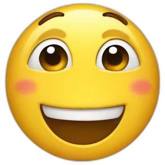 Happy to see you emoji