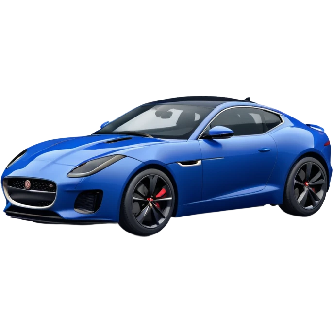 Jaguar F-Type 2022 Navy Blue Coupe Black Trim emoji