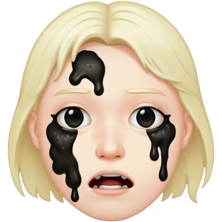 🤮 but make the throw up black emoji