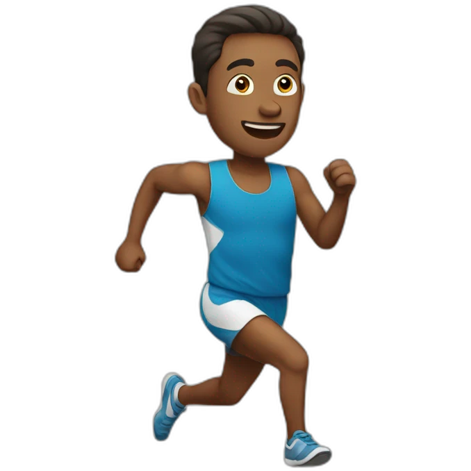 running emoji