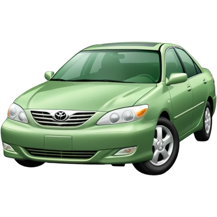 Green 2003 Toyota Camry emoji