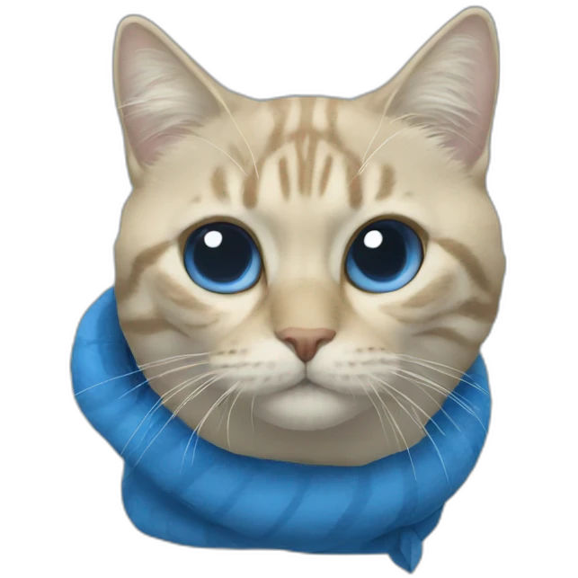 Blue tik emoji