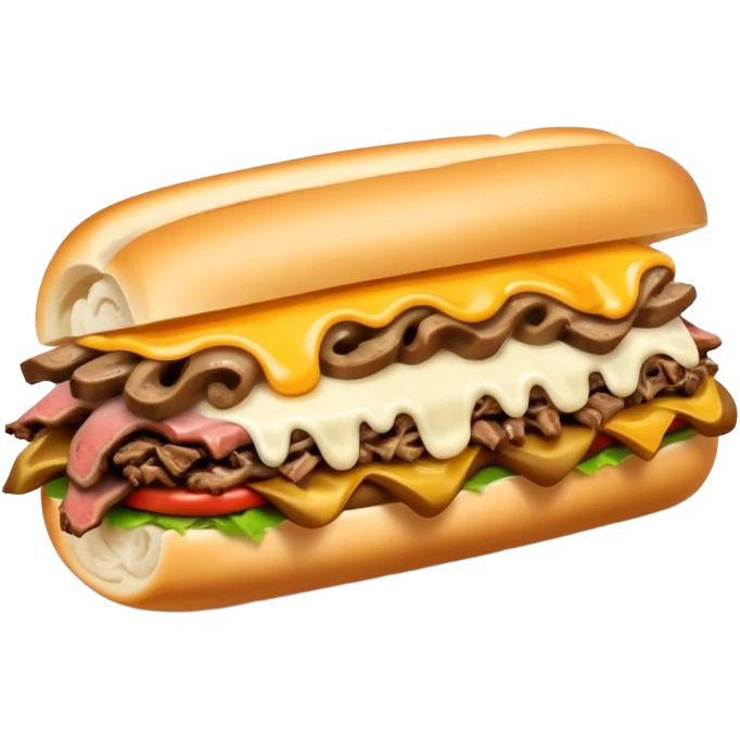 Philly cheesesteak emoji