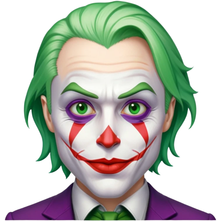 The Joker with Elon Musks face emoji