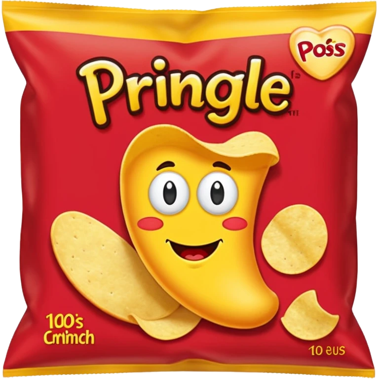 Make the Pringle logo emoji emoji