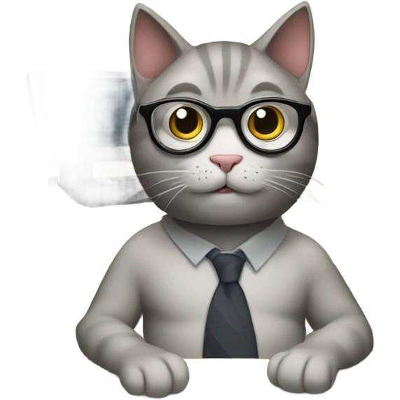 support services cat emoji