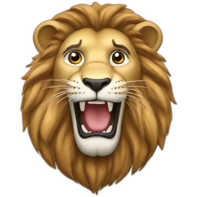 Lions i phone  emoji