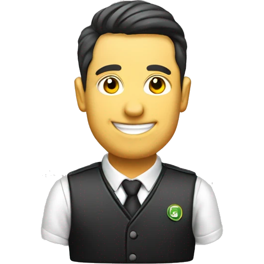 First ranking bartending badge emoji