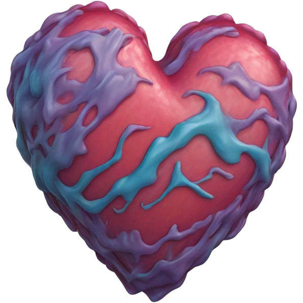 freaky ass heart  emoji