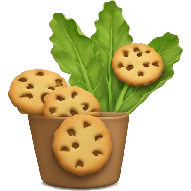 chicory with cookies emoji