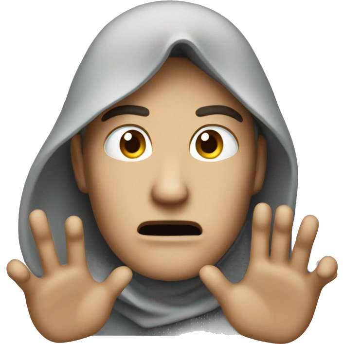 plotting hands emoji
