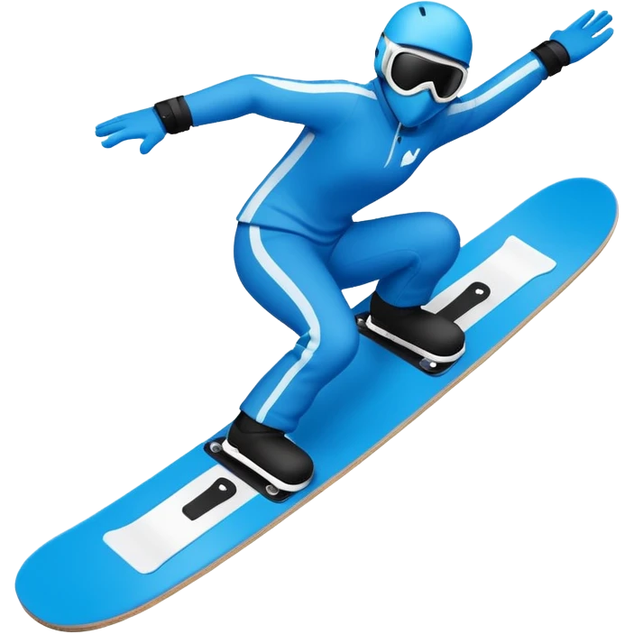 snow board, negative character.\ emoji