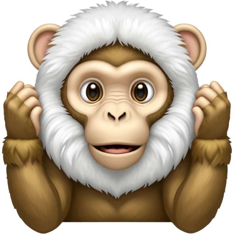 Speak no, hear no and see no evil emoji