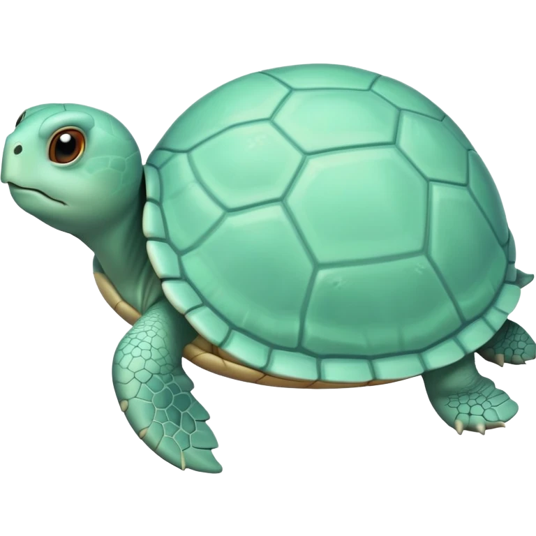 a small mint-colored turtle emoji