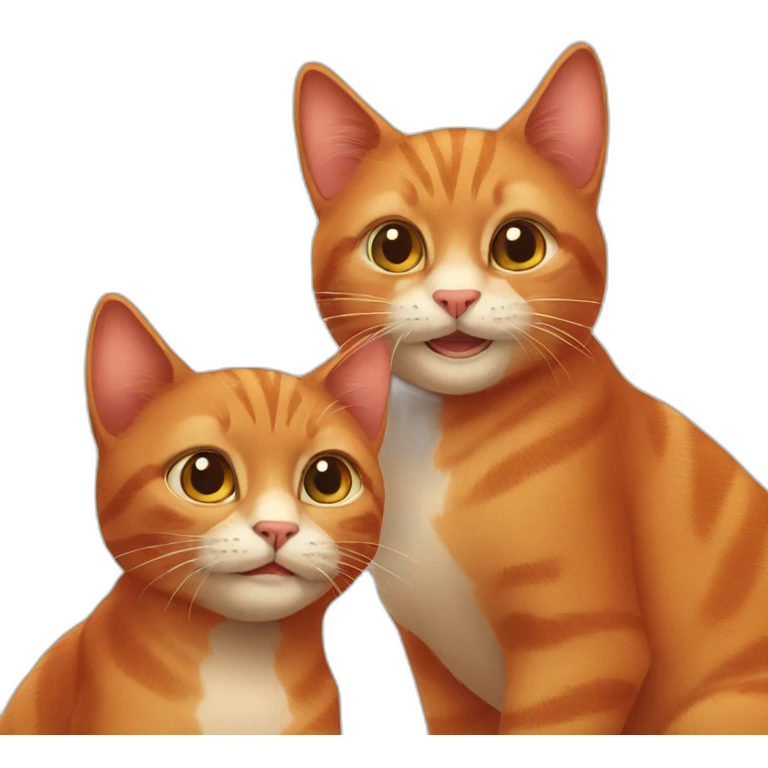 two red cats emoji
