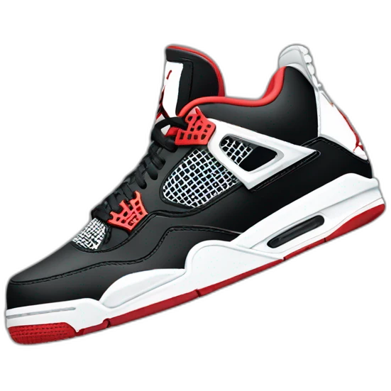 Nike Jordan 4 emoji