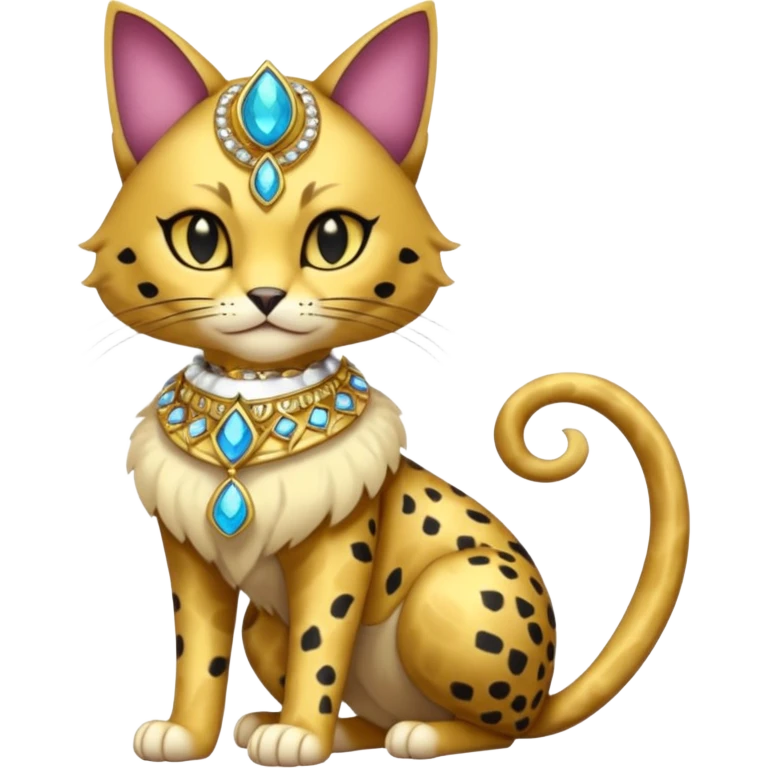 Persian-Liepard-Bastet-Delcatty-Pokémon-fusion emoji