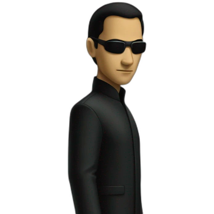 neo from matrix emoji
