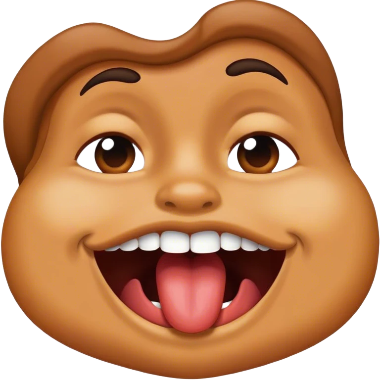 Lip bite emoji