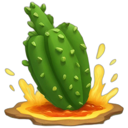 Nopal Asado emoji