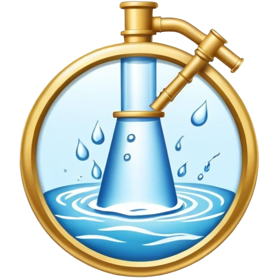 water works monopoly badge  emoji