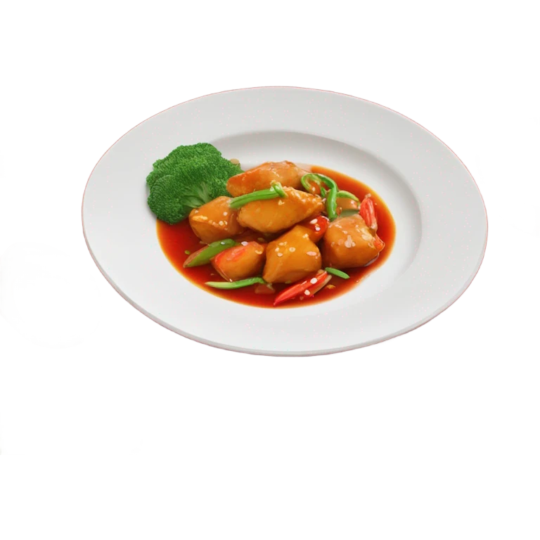 asian meal red emoji