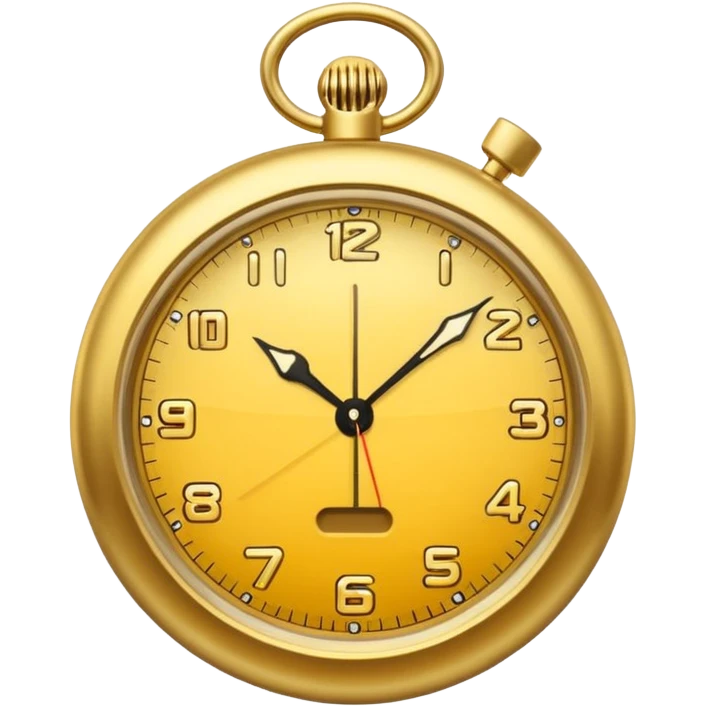 relog de bolsillo emoji